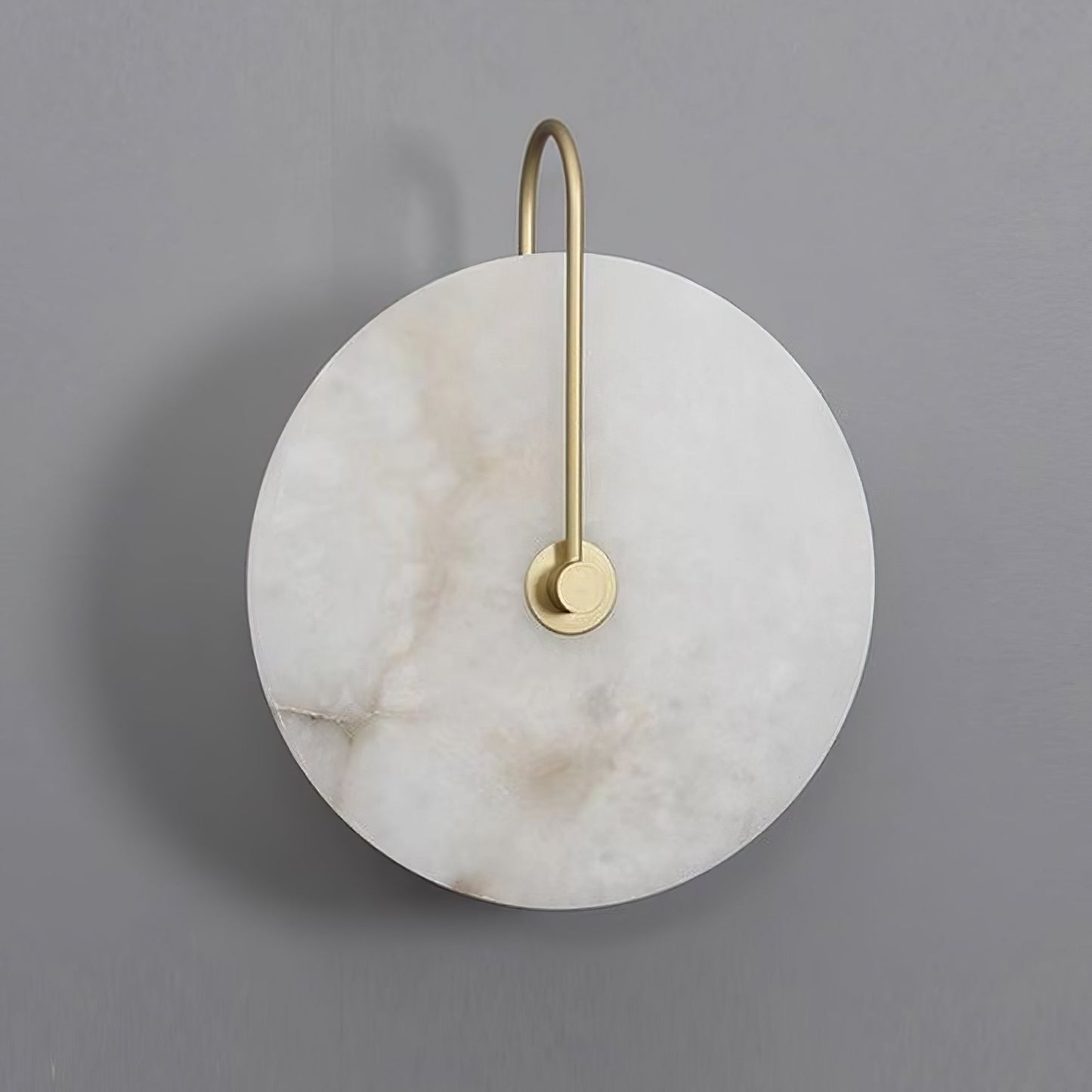 Alabaster LED Wall Lamp | Organic Stone-Inspired Sconce | Warm to Cool Adjustable Light | Bedroom Hallway Living Room