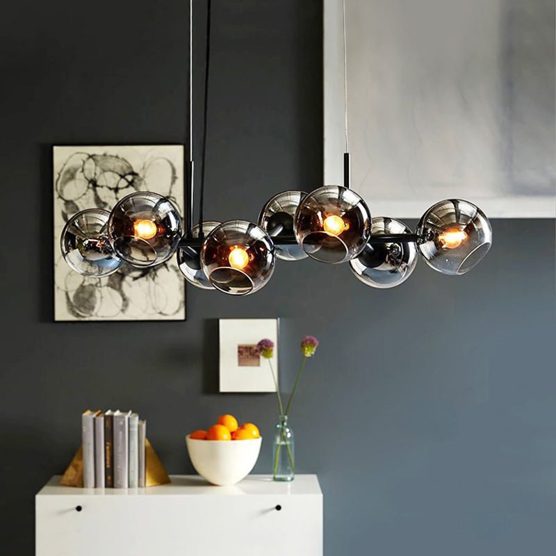 Modern Chandelier Dining Table