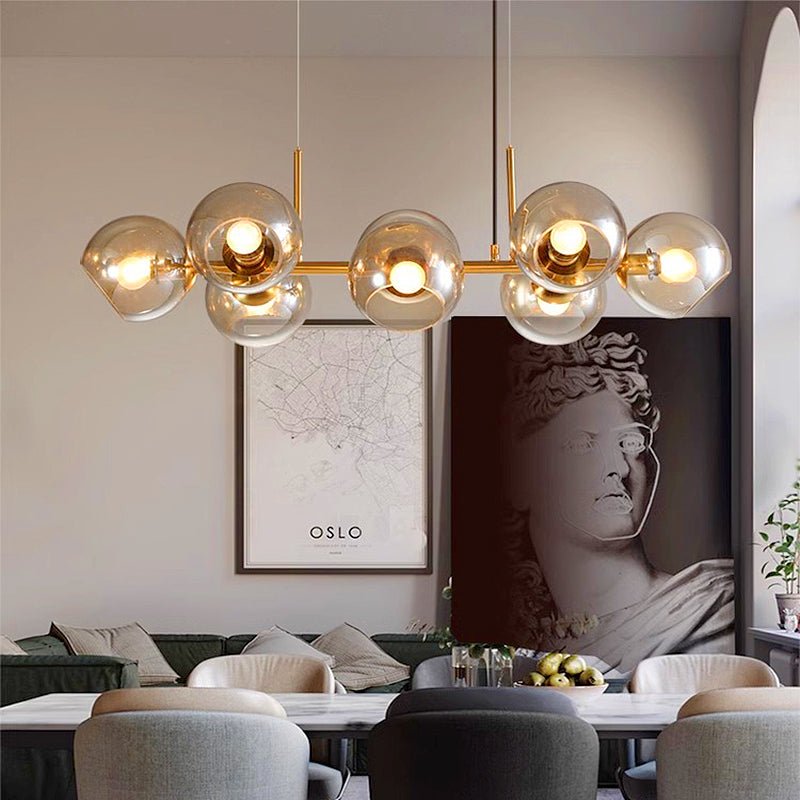 Modern Chandelier Dining Table