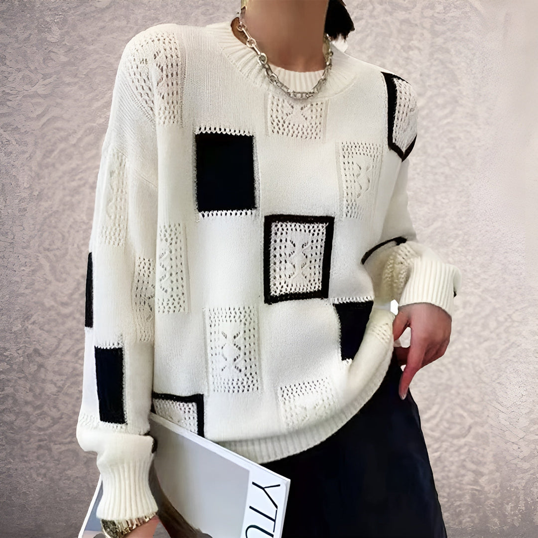 Camille™ | Elegant Knitted Sweater – Timeless Class &amp; Comfort 