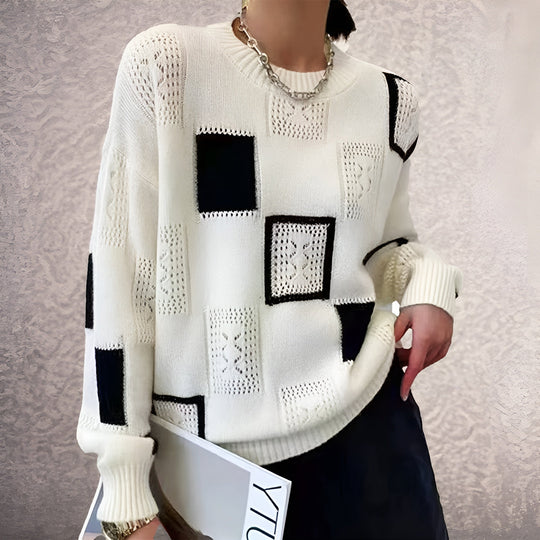 Camille™ | Elegant Knitted Sweater – Timeless Class &amp; Comfort 
