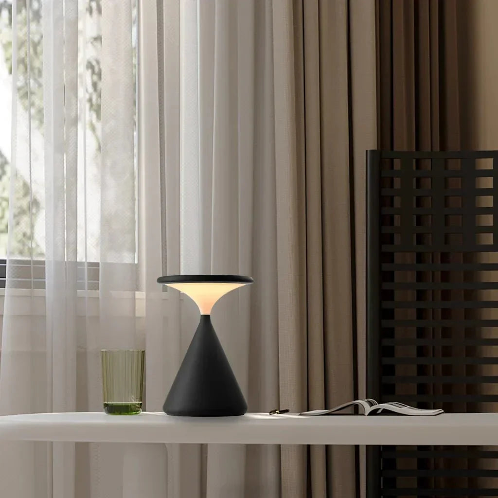 Aeron Hourglass Wireless Table Lamp