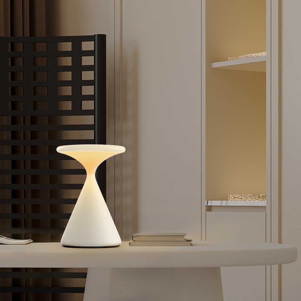 Aeron Hourglass Wireless Table Lamp