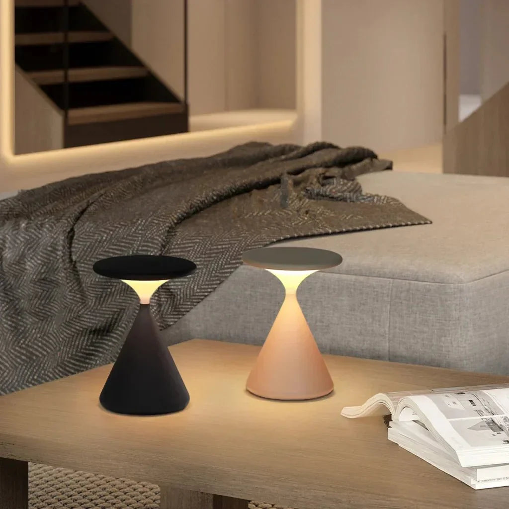 Aeron Hourglass Wireless Table Lamp