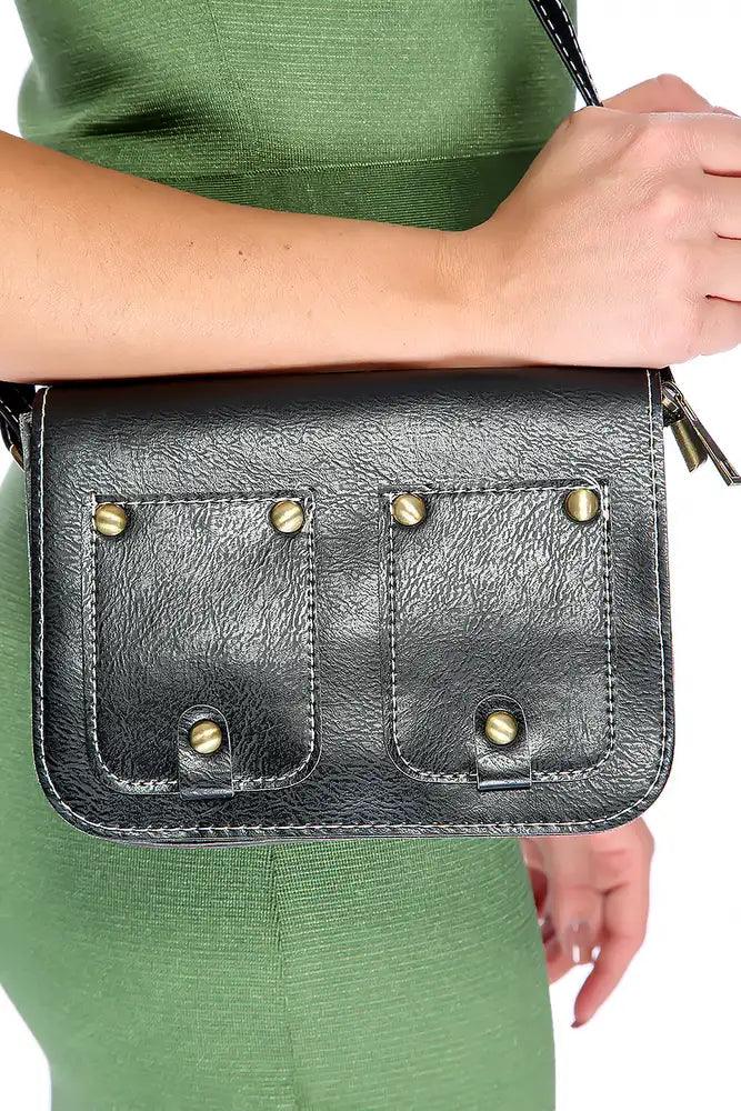 Black Adjustable Shoulder Strap Handbag – Practical and Minimalist