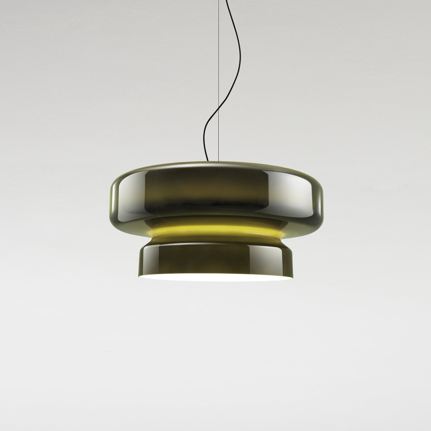 Bohemia Pendant Lamp | Blown Glass LED Light | Adjustable Suspension | Modern Organic Design for Home & Office
