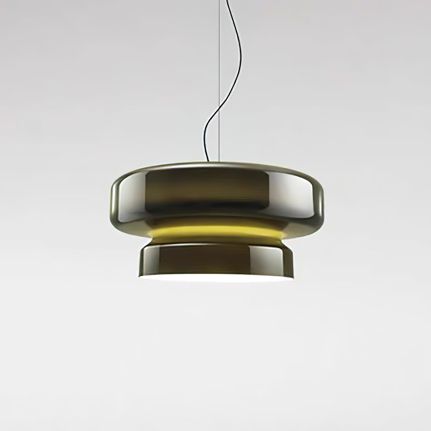 Bohemia Pendant Lamp | Blown Glass LED Light | Adjustable Suspension | Modern Organic Design for Home & Office