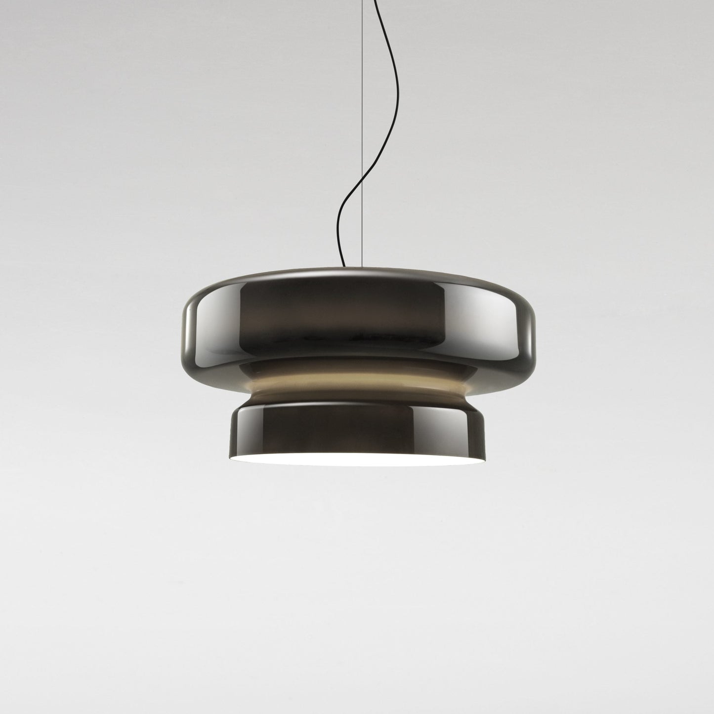 Bohemia Pendant Lamp | Blown Glass LED Light | Adjustable Suspension | Modern Organic Design for Home & Office