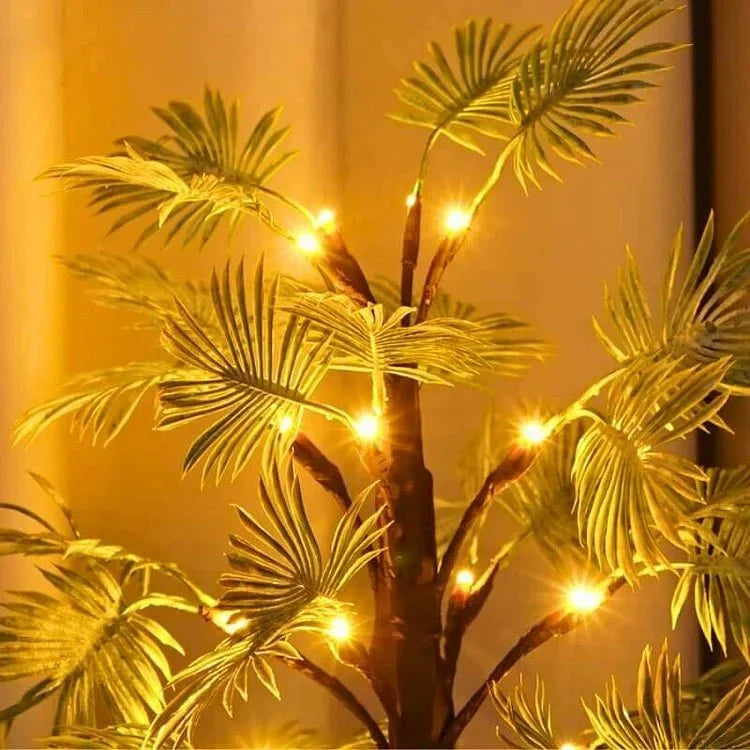 Christmas LED Palm Leaf Lighting