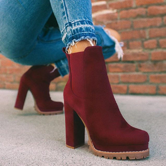 Margaret | Ankle boots with round toe 