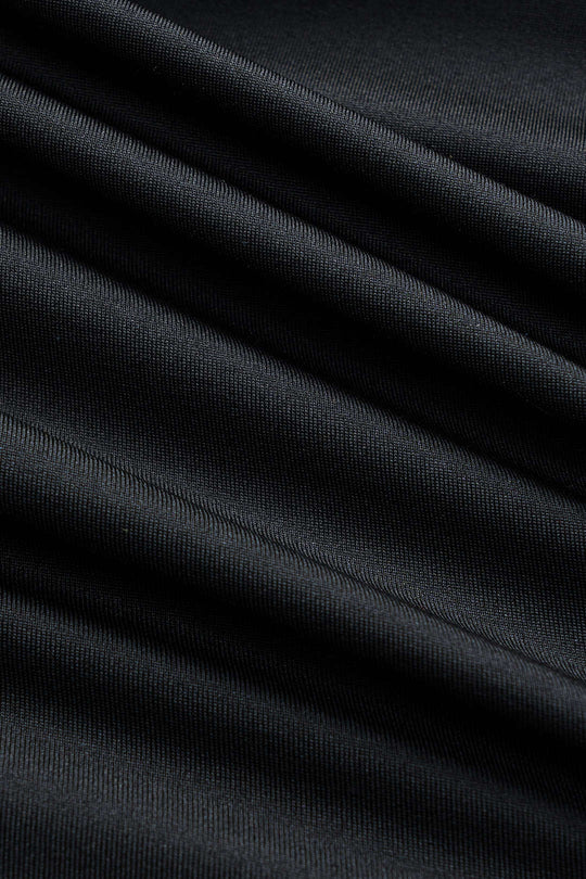 Ruffled Off-Shoulder Cut-Out Mini Dress 