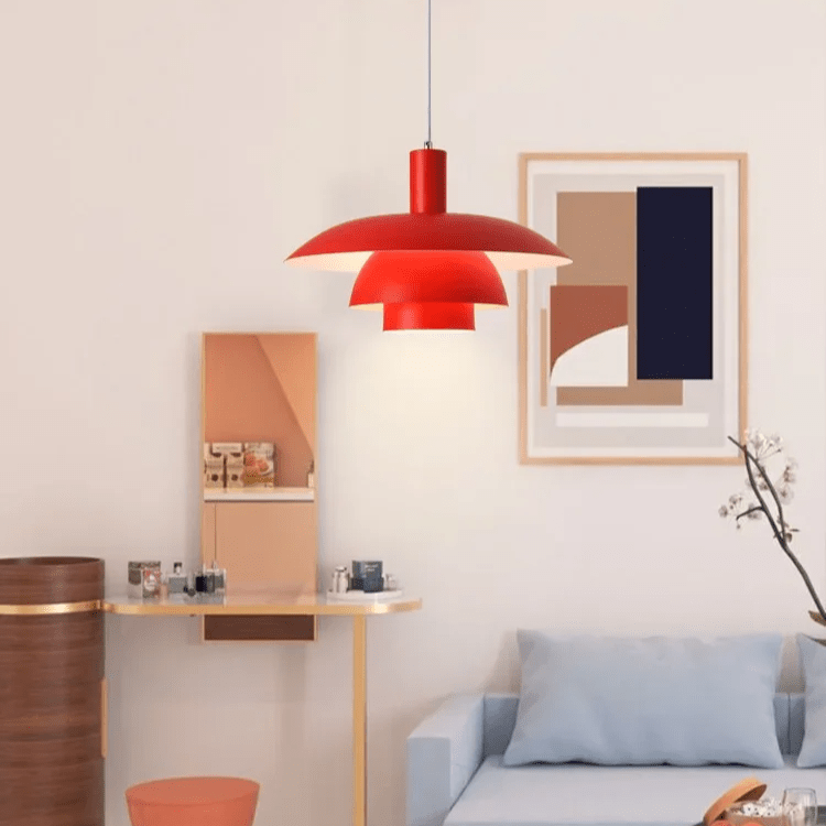 Danish Design Pendant Lamp Scandinavian Minimalist | LED Lighting | Metal | 5–10 m² Indoor Ambient Light