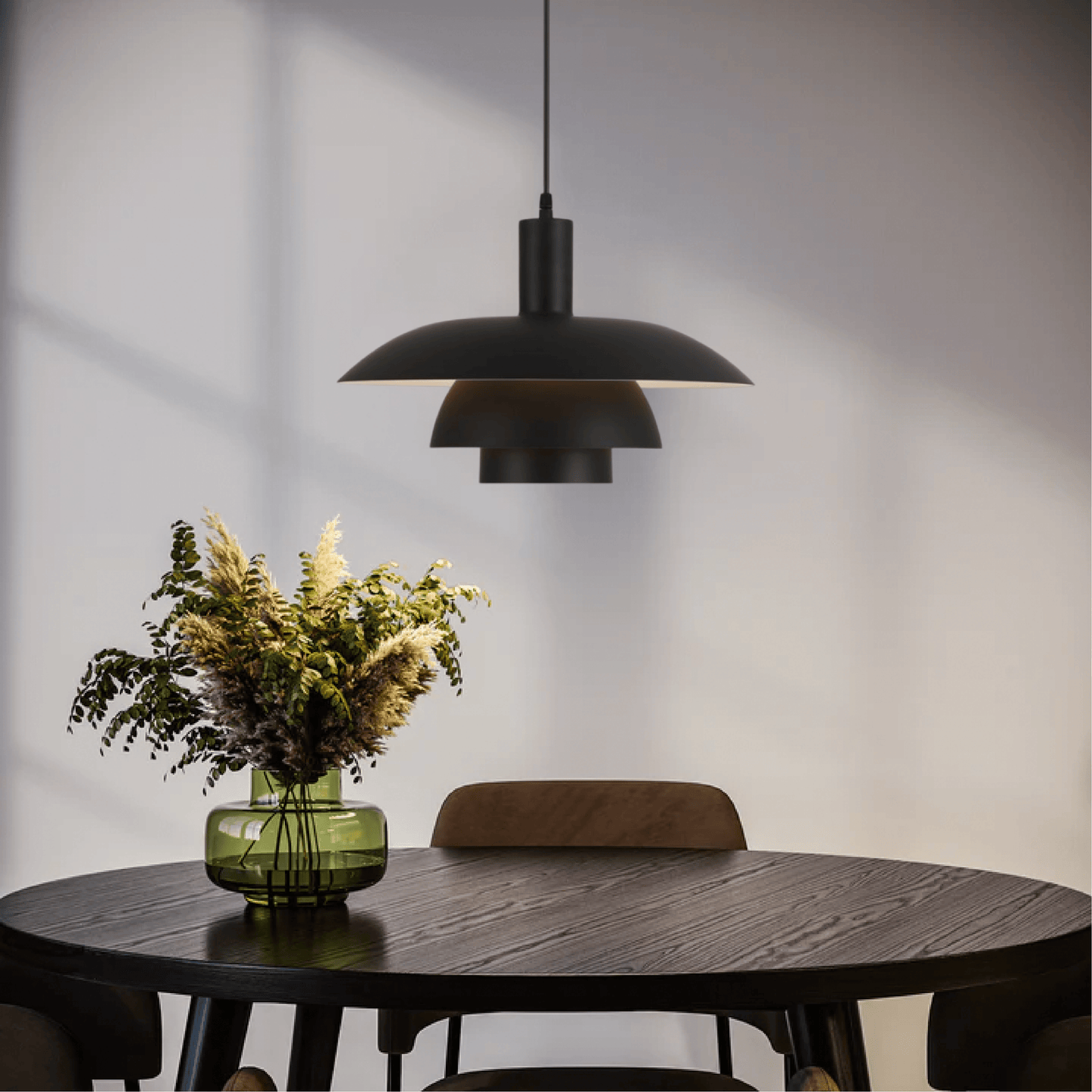 Danish Design Pendant Lamp Scandinavian Minimalist | LED Lighting | Metal | 5–10 m² Indoor Ambient Light