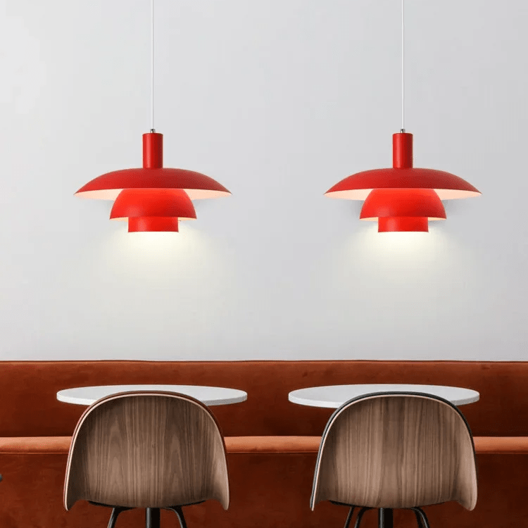 Danish Design Pendant Lamp Scandinavian Minimalist | LED Lighting | Metal | 5–10 m² Indoor Ambient Light