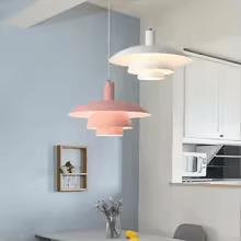 Danish Design Pendant Lamp Scandinavian Minimalist | LED Lighting | Metal | 5–10 m² Indoor Ambient Light