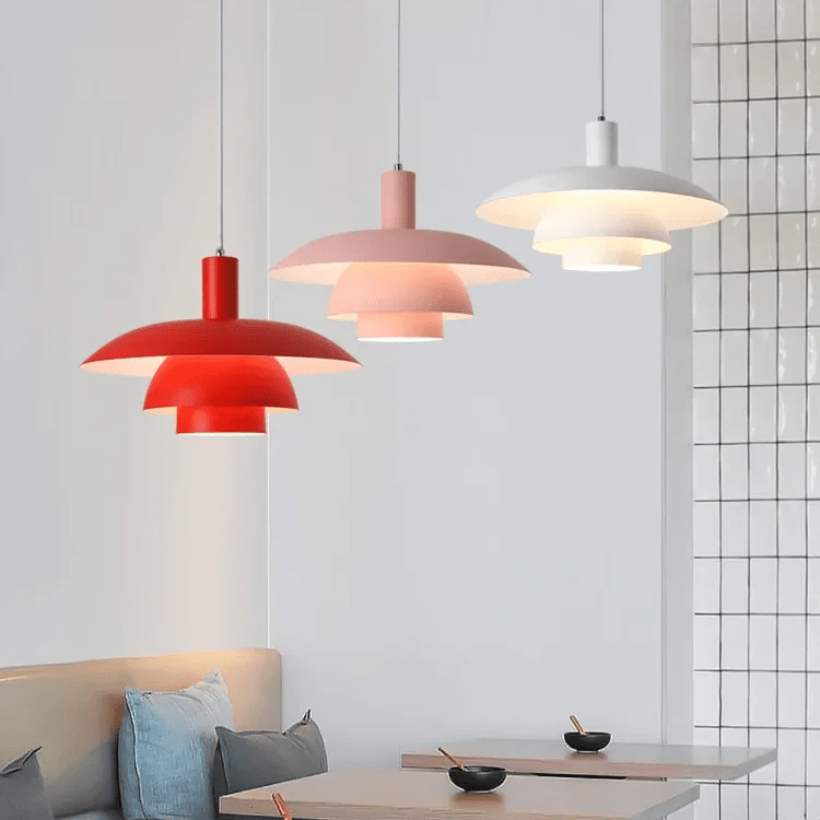 Danish Design Pendant Lamp Scandinavian Minimalist | LED Lighting | Metal | 5–10 m² Indoor Ambient Light