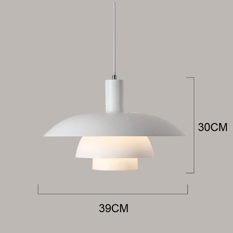 Danish Design Pendant Lamp Scandinavian Minimalist | LED Lighting | Metal | 5–10 m² Indoor Ambient Light