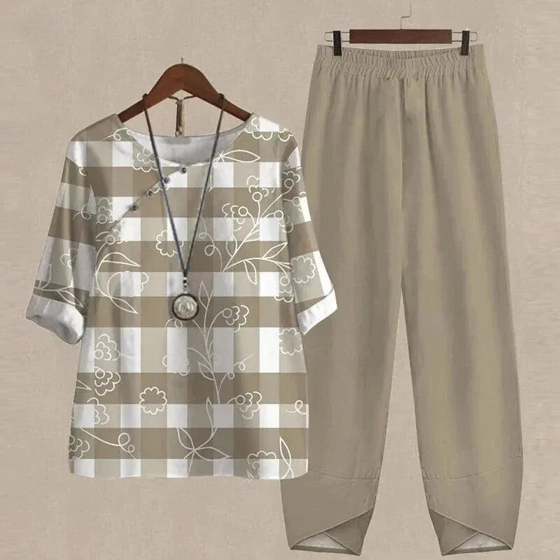 Noa - Trendy Printed Outfit with a Comfortable Fit for Every Day