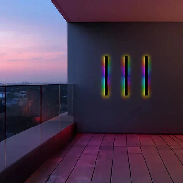 Modern LED Wall Lamp Minimalist Design | Metal Acrylic Wall Light | SMD LED Strip | Indoor Ambient Lighting | 110–240V