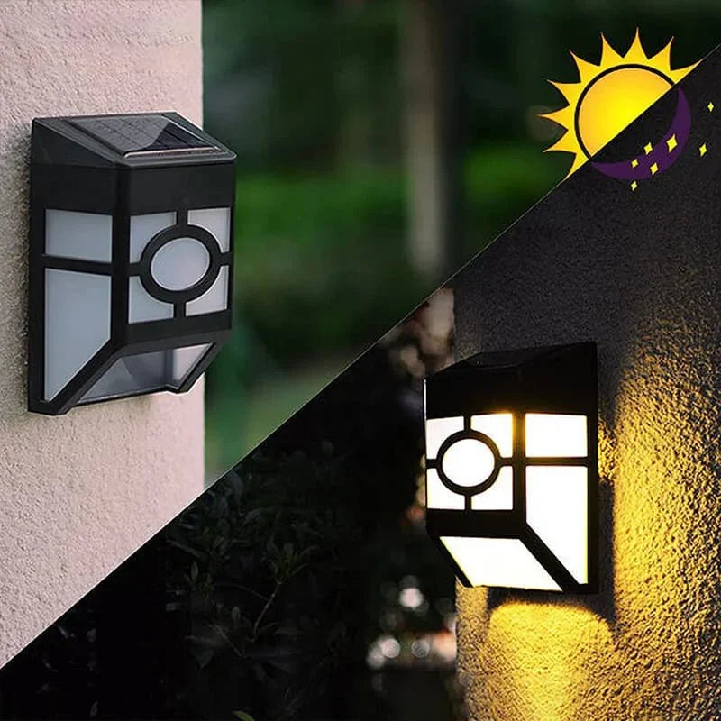 Solar LED Wall Light (2 Pack)