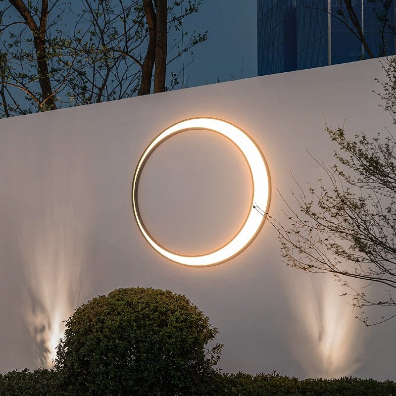 Modern Outdoor Wall Lamp for Garden & Facade | IP65 Waterproof Stainless Steel Design | Warm 3000K LED | 11–19W | 30,000H Lifespan