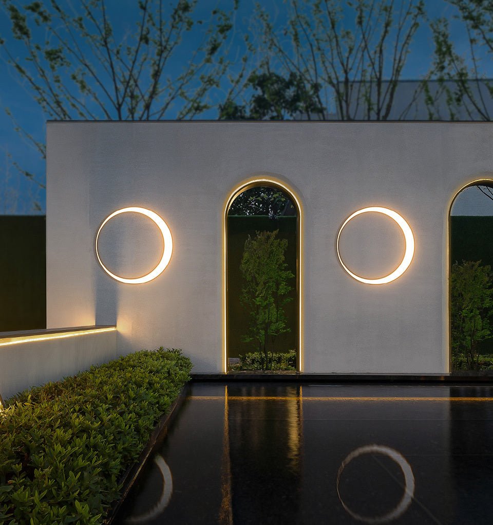 Modern Outdoor Wall Lamp for Garden & Facade | IP65 Waterproof Stainless Steel Design | Warm 3000K LED | 11–19W | 30,000H Lifespan