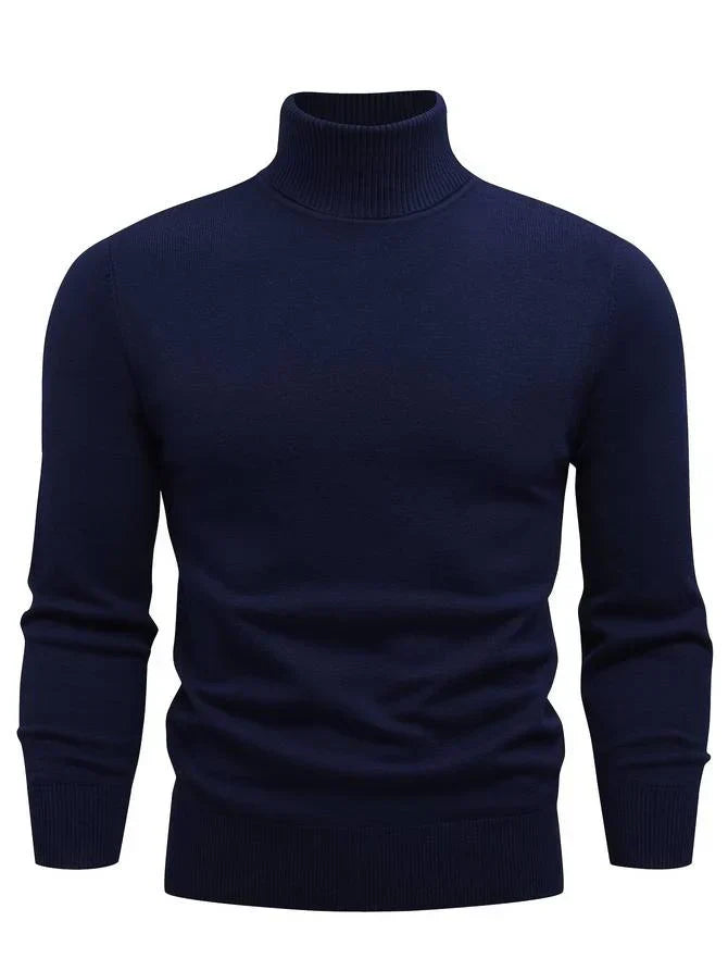 Men's Long Sleeve Turtleneck | Ideal for Fall and Winter