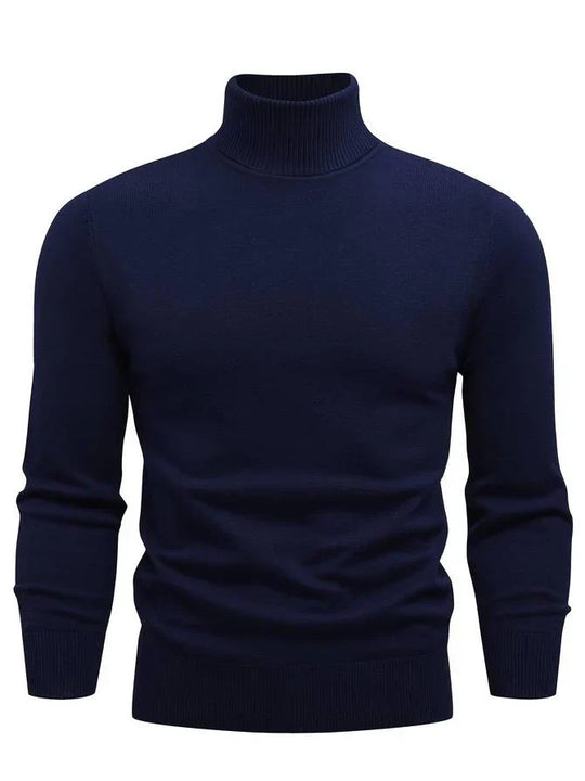 Men's Long Sleeve Turtleneck | Ideal for Fall and Winter