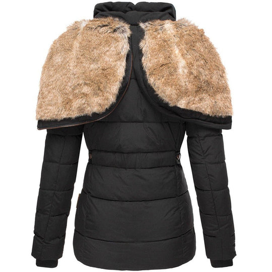 Women's Puffer Jacket | Hooded and Slim Fit | Warm Winter Coat