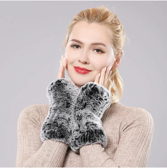 Fingerless Winter Gloves for Women | Ideal for everyday use and outdoor activities