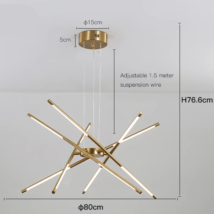 Golden Chandelier