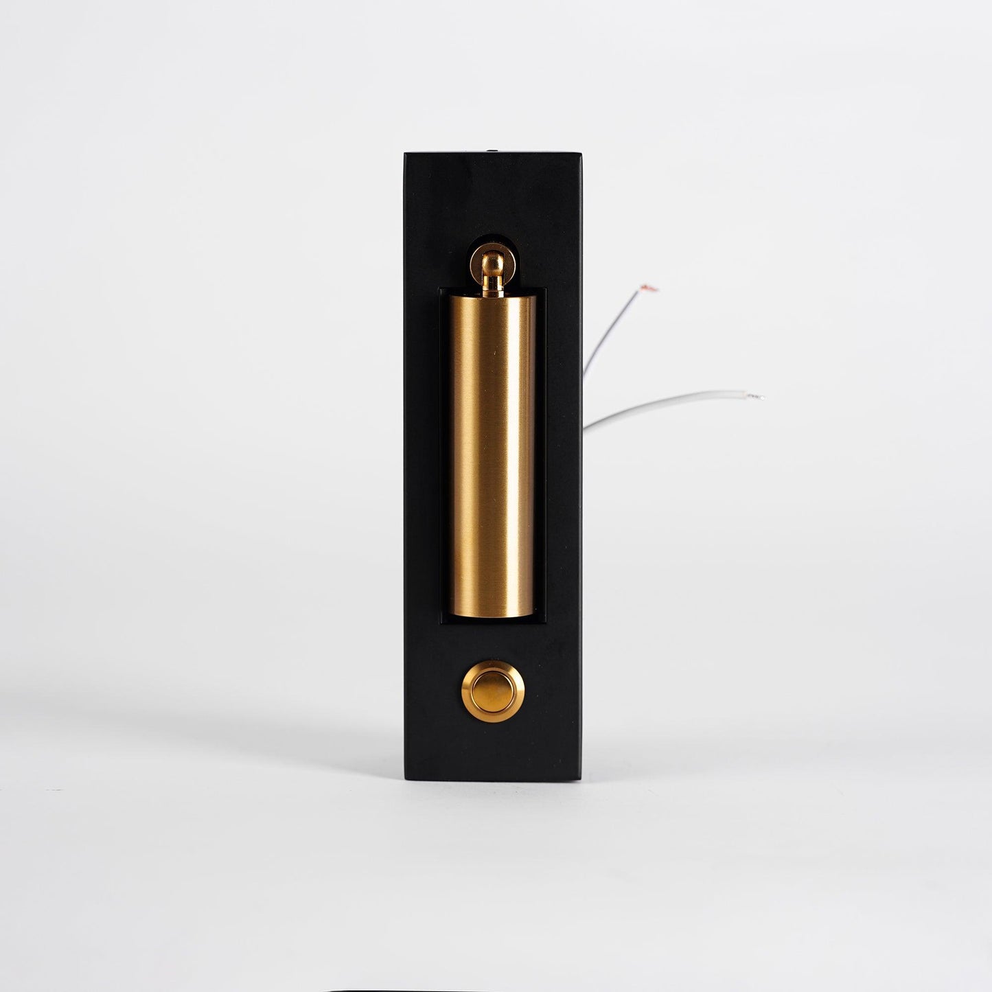 Minimalist Embedded Bedside Wall Sconce | Aluminum & Metal | Integrated 3000K LED | Adjustable Warm Light | Bedroom Accent