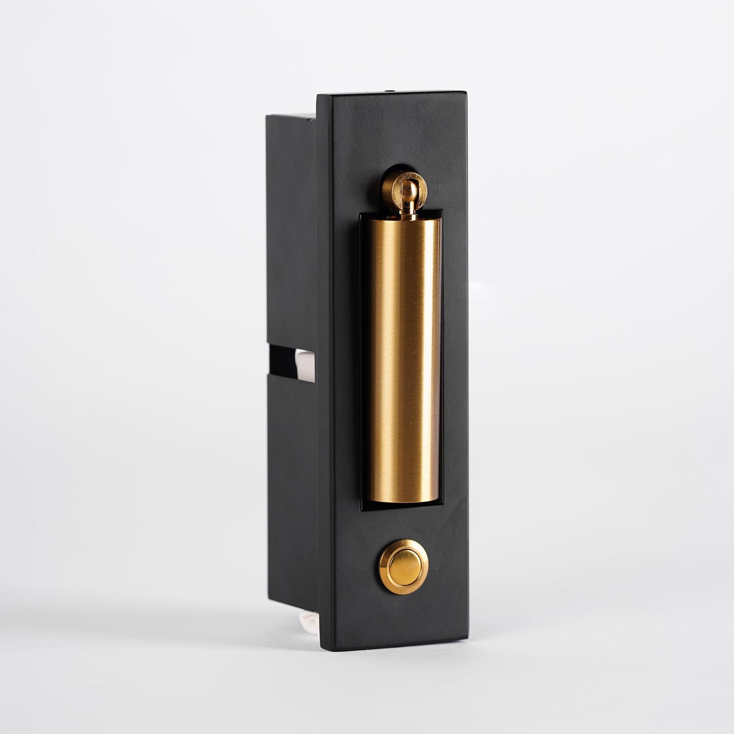Minimalist Embedded Bedside Wall Sconce | Aluminum & Metal | Integrated 3000K LED | Adjustable Warm Light | Bedroom Accent