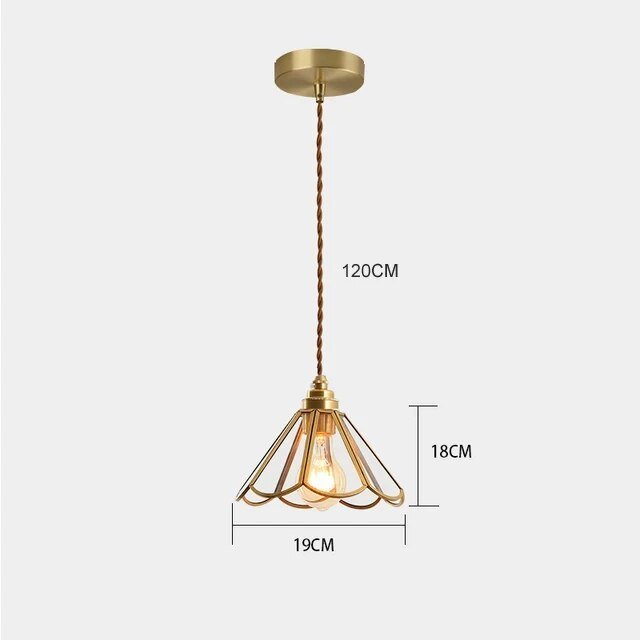 Stained Glass Pendant Lamp
