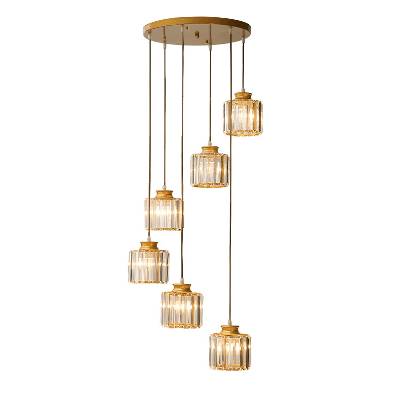 Crystal Vintage Staircase Chandelier