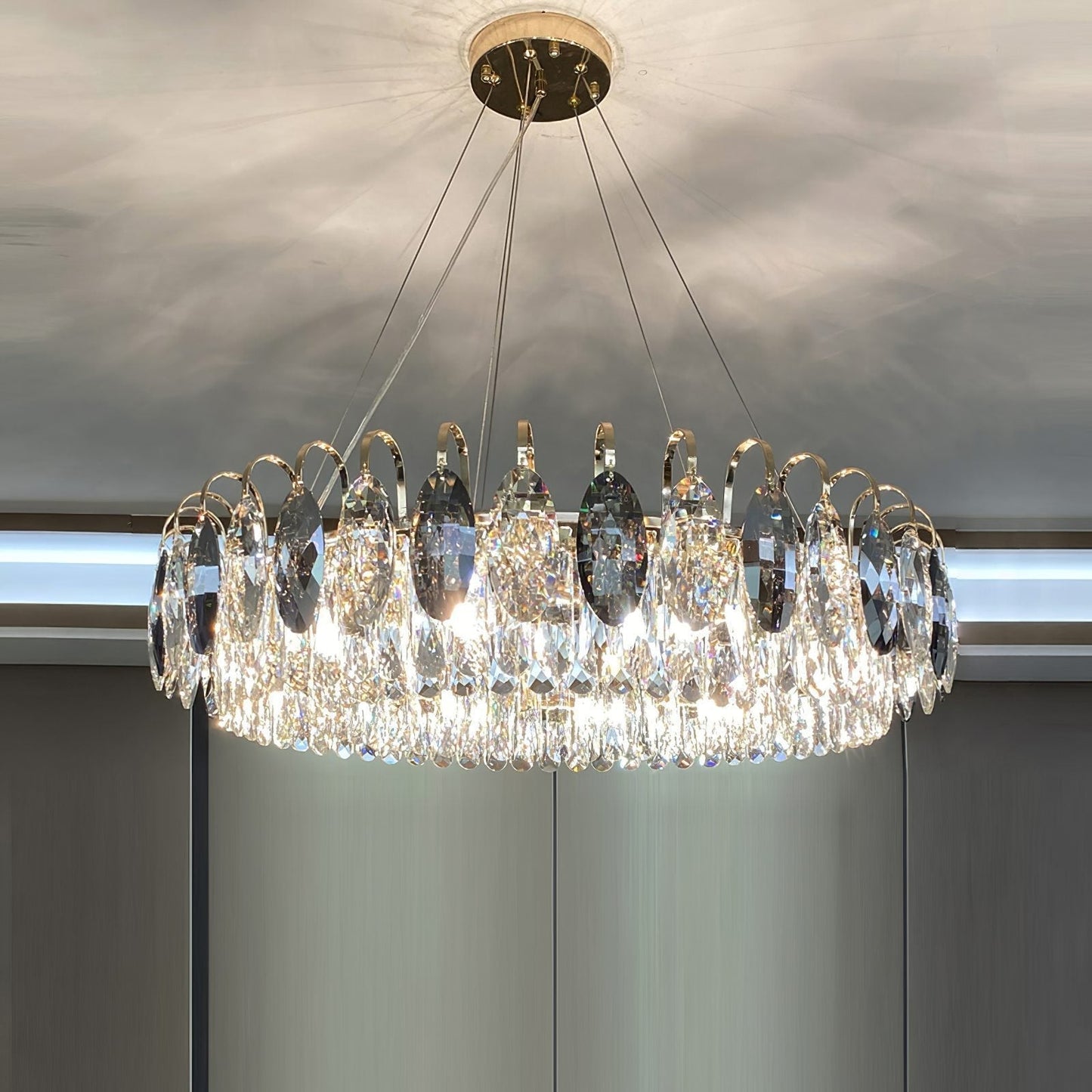 Luxe K9 Crystal Chandelier