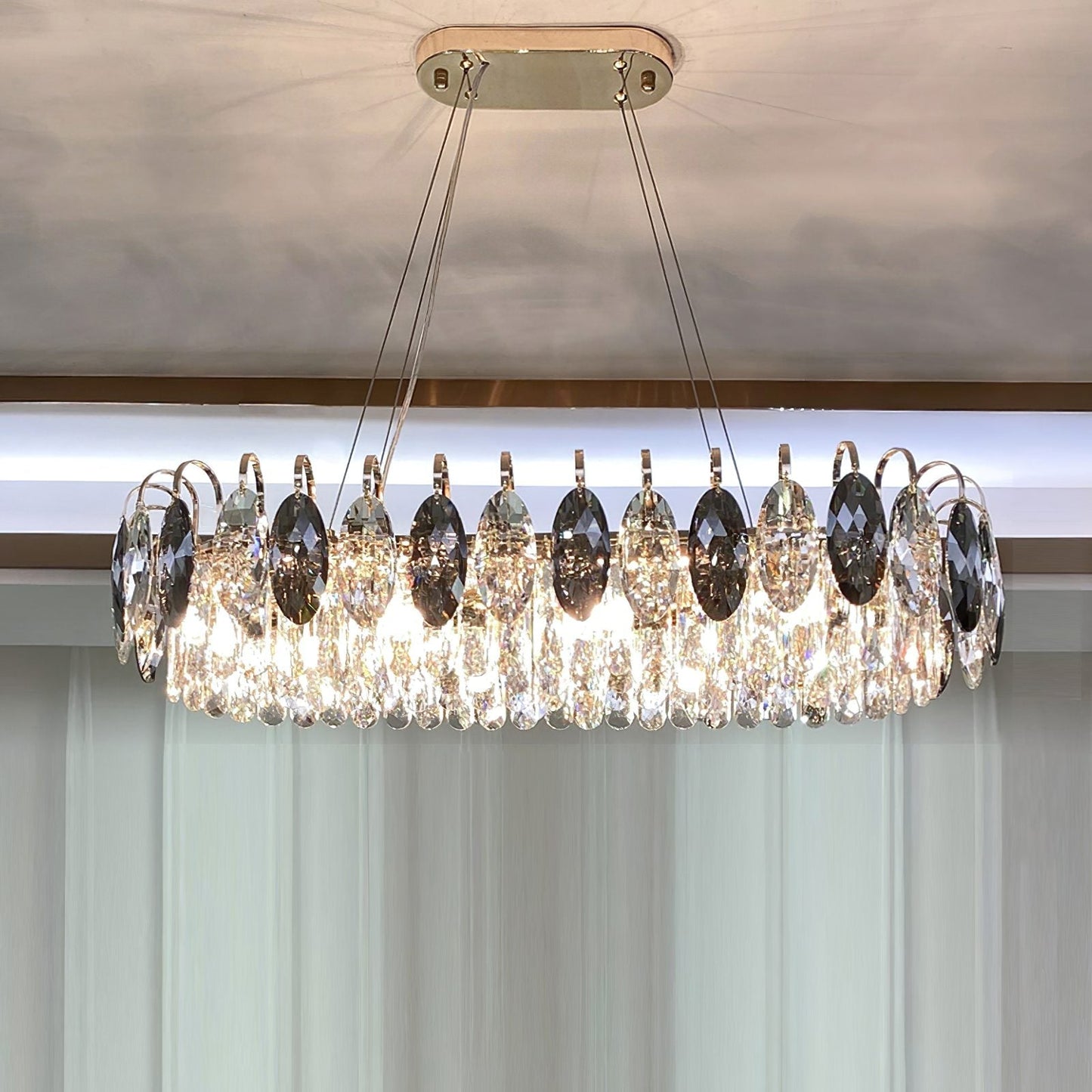 Luxe K9 Crystal Chandelier