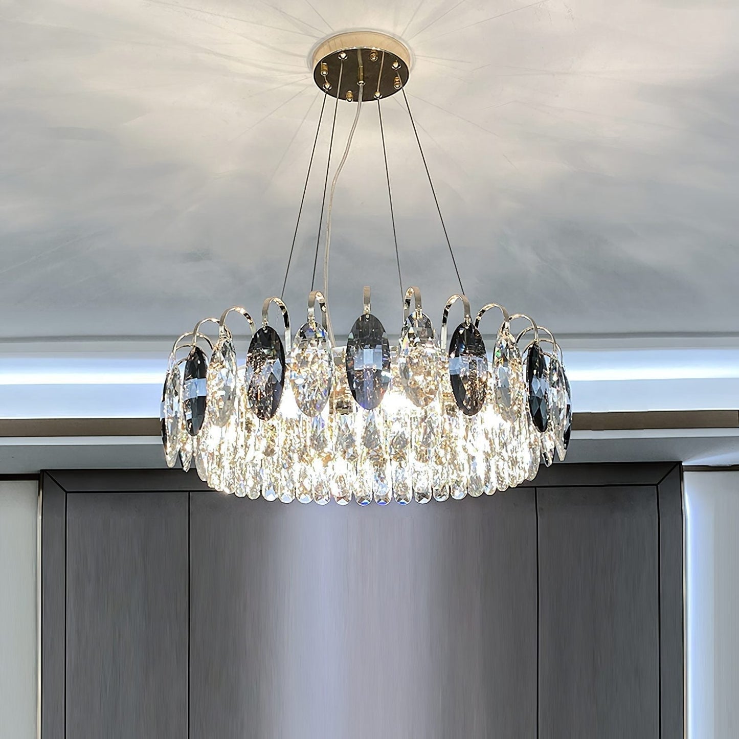Luxe K9 Crystal Chandelier