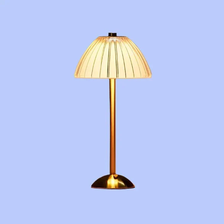 Crystal Metal Wireless Table Lamp