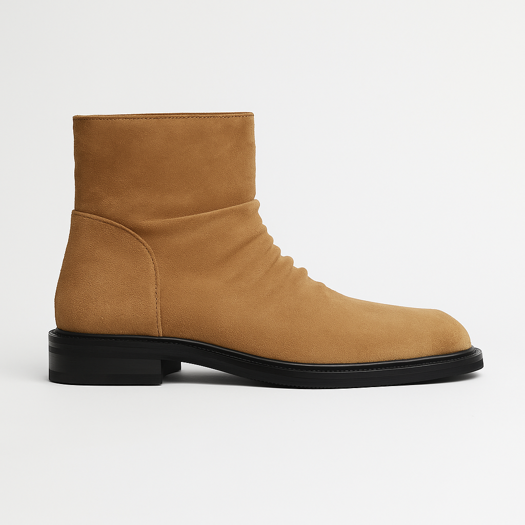 Men's | Ankle Boots | Square Toe | Sleek Silhouette | Timeless Design