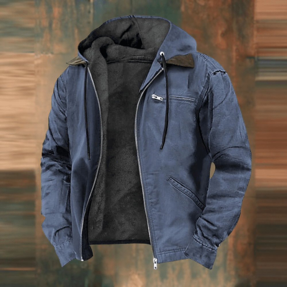 Men's jacket | Hooded | Zip pockets