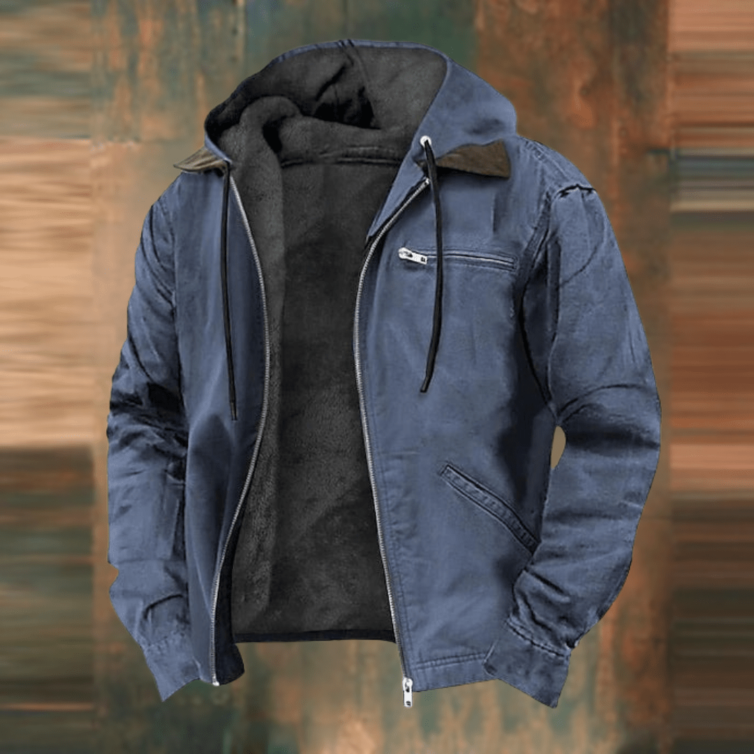 Men's jacket | Hooded | Zip pockets