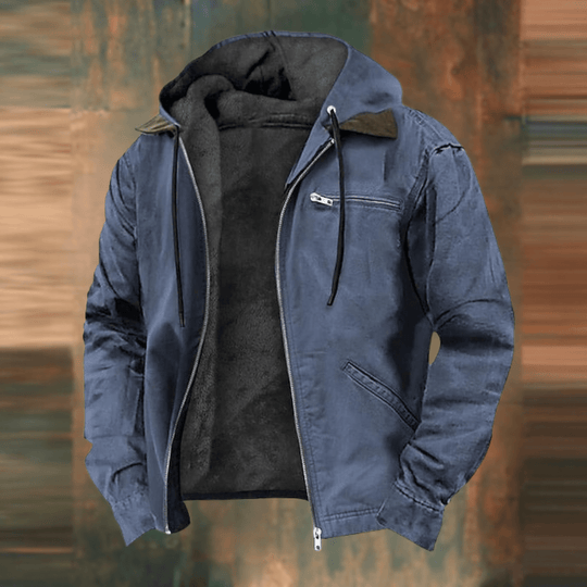 Men's jacket | Hooded | Zip pockets