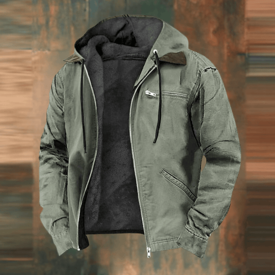 Men's jacket | Hooded | Zip pockets