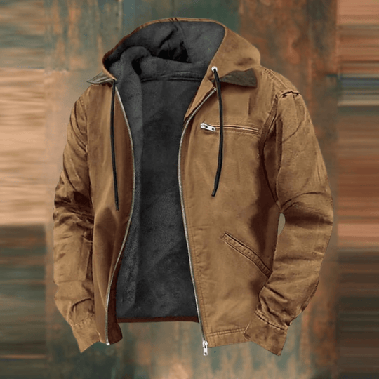 Men's jacket | Hooded | Zip pockets
