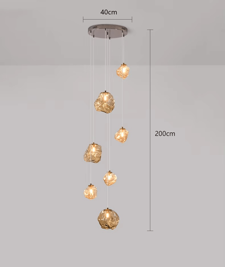 Modern Stair Chandelier