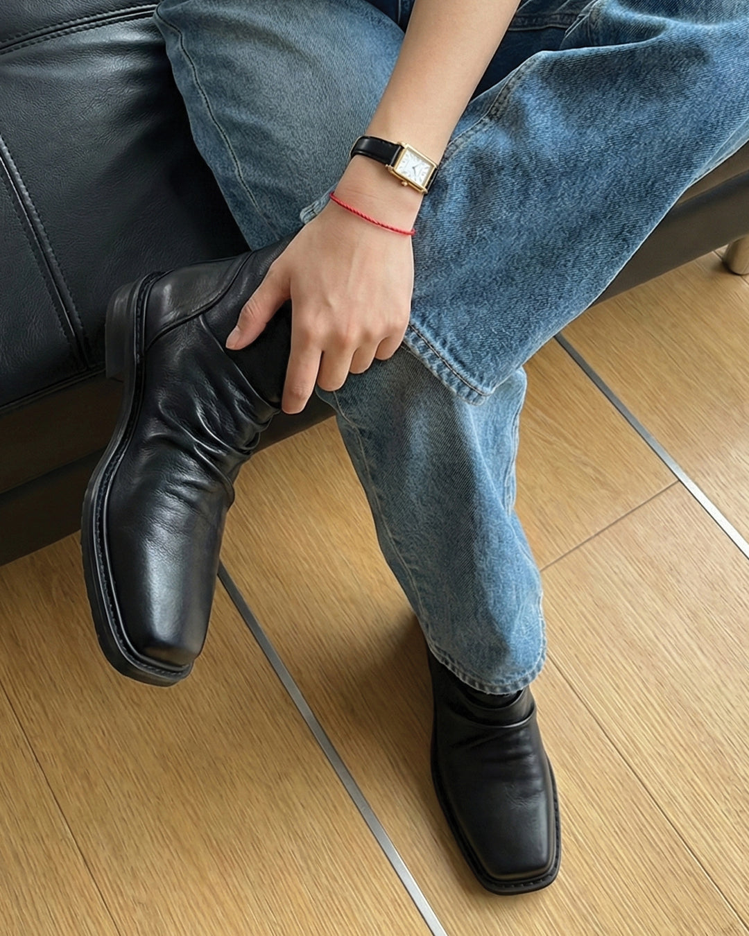 Men's | Ankle Boots | Square Toe | Sleek Silhouette | Timeless Design