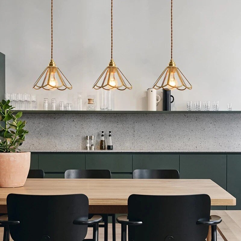 Stained Glass Pendant Lamp
