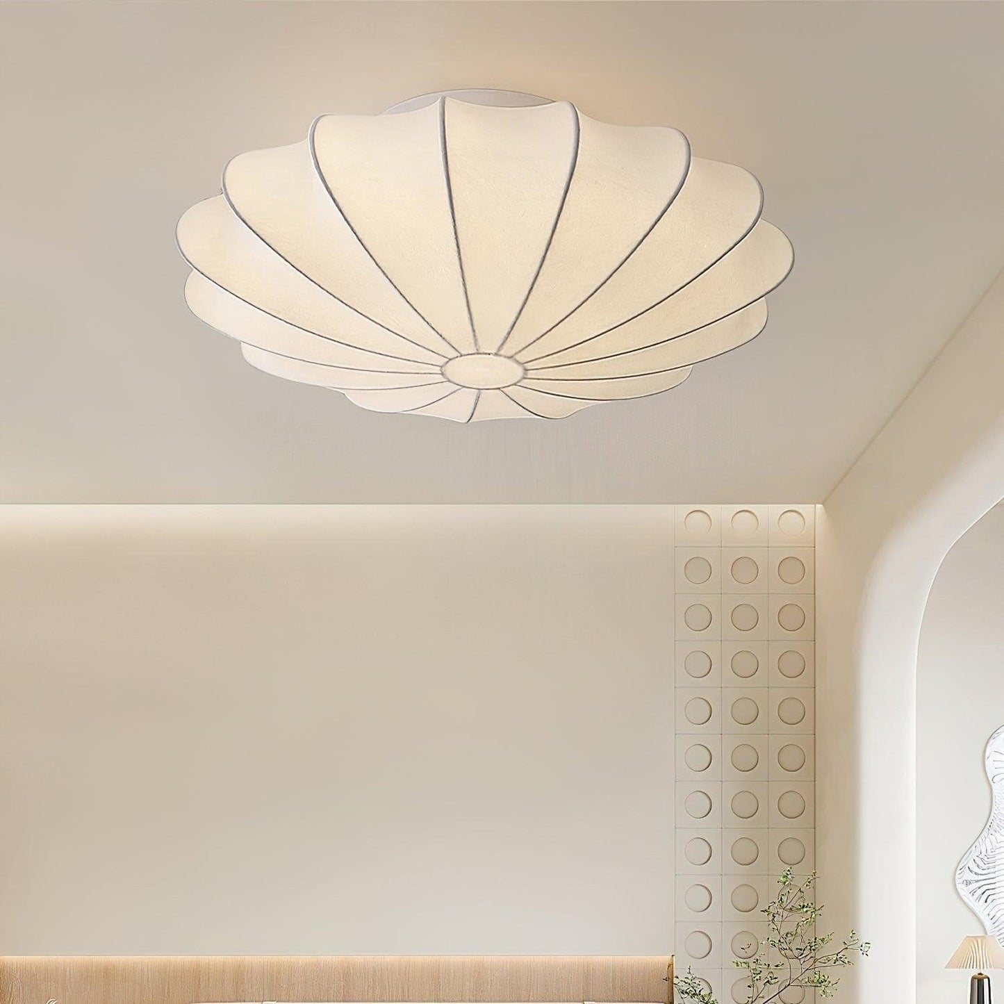 Nelson Bubble Ceiling Lamp Modern Sculptural Ceiling Light | Shell Inspired Design | E26/E27 Compatible | Dimmable Ready Pendant