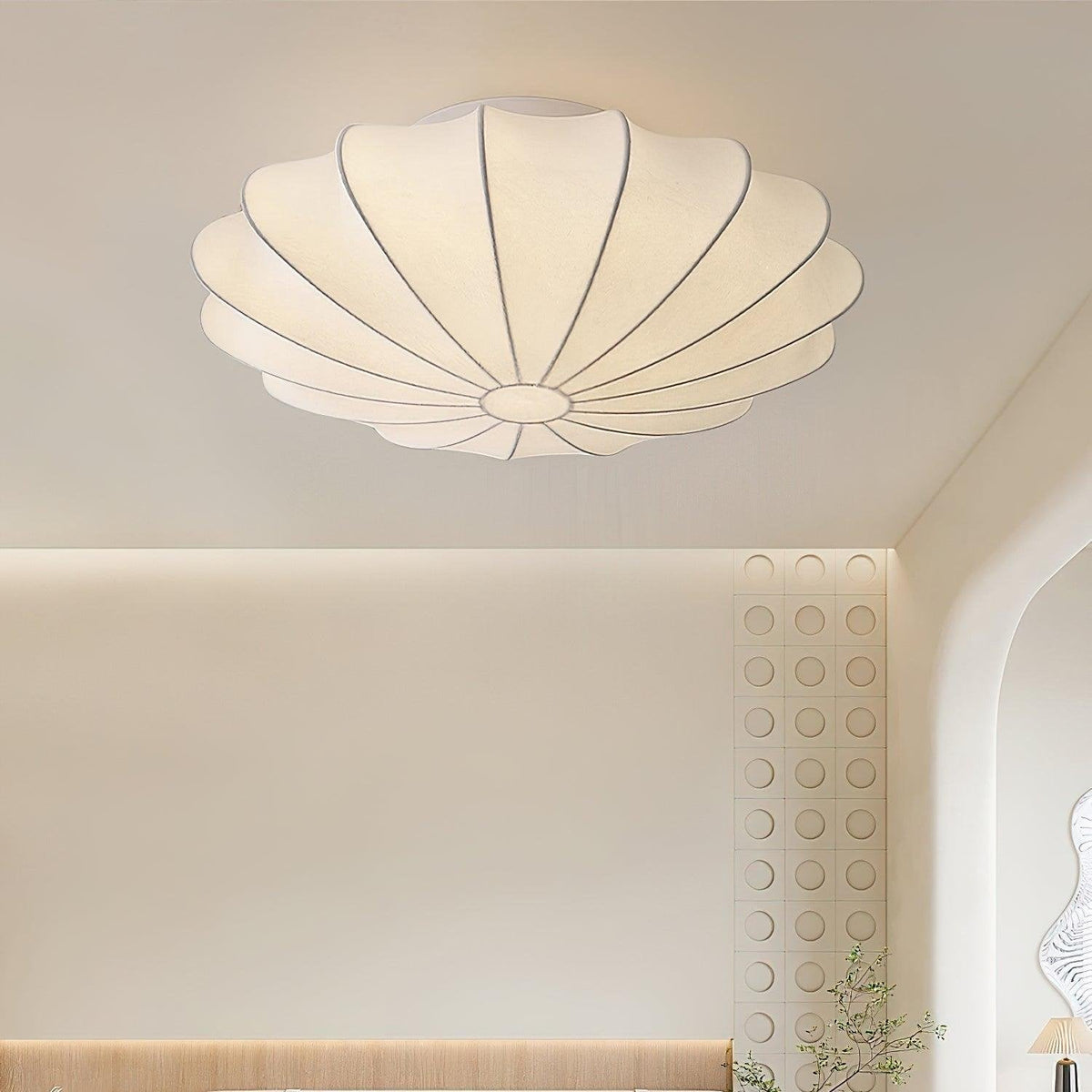 Nelson Bubble Ceiling Lamp Modern Sculptural Ceiling Light | Shell Inspired Design | E26/E27 Compatible | Dimmable Ready Pendant
